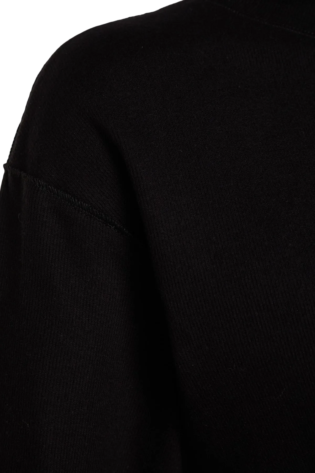 Trendyol Collection  Schwarze Strickbluse im Thessaloniki-/Strickwaren-Look, hoher Kragen, entspannte/bequeme Passform, niedrige Ärmel, TWOAW24BZ00092