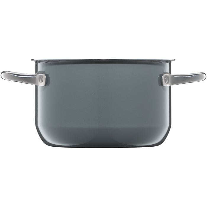 WMF Fusiontec Essential Kochtopf mit Deckel, 16cm Calm Grey