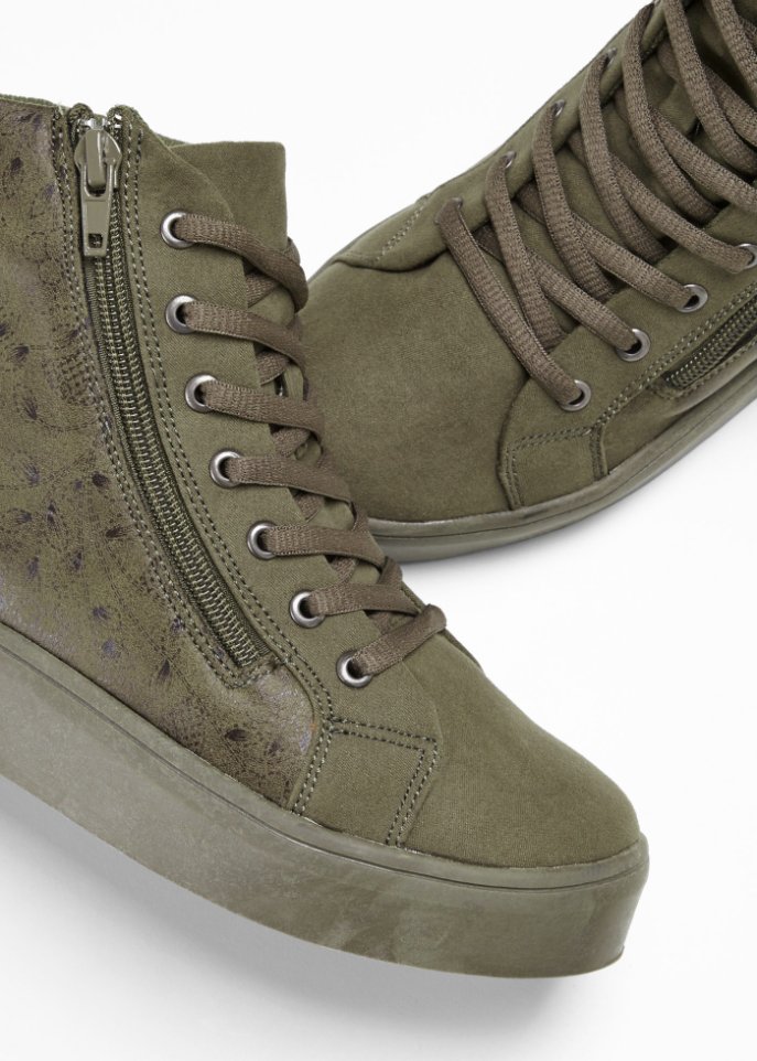 High top Plateau Sneaker