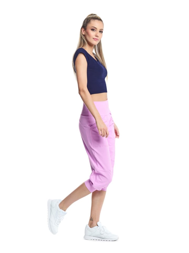 Winshape Functional Comfort ¾ Leisure Trousers LEI201C in lavender rose günstig kaufen