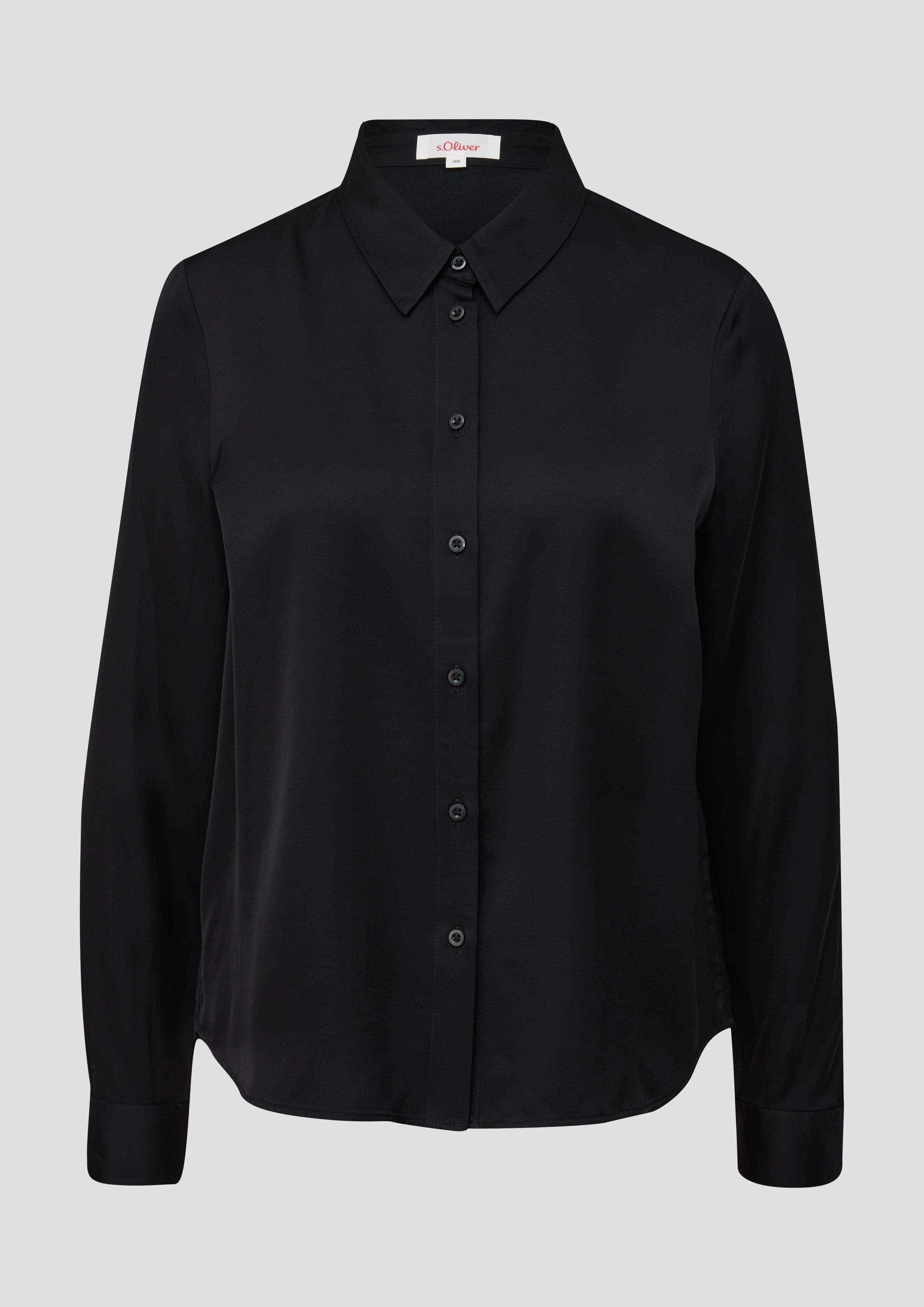 Satinbluse aus reiner Viskose  2139281-9999