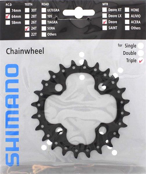 Shimano Kettenblatt Deore FC-M590-10 24 Zähne