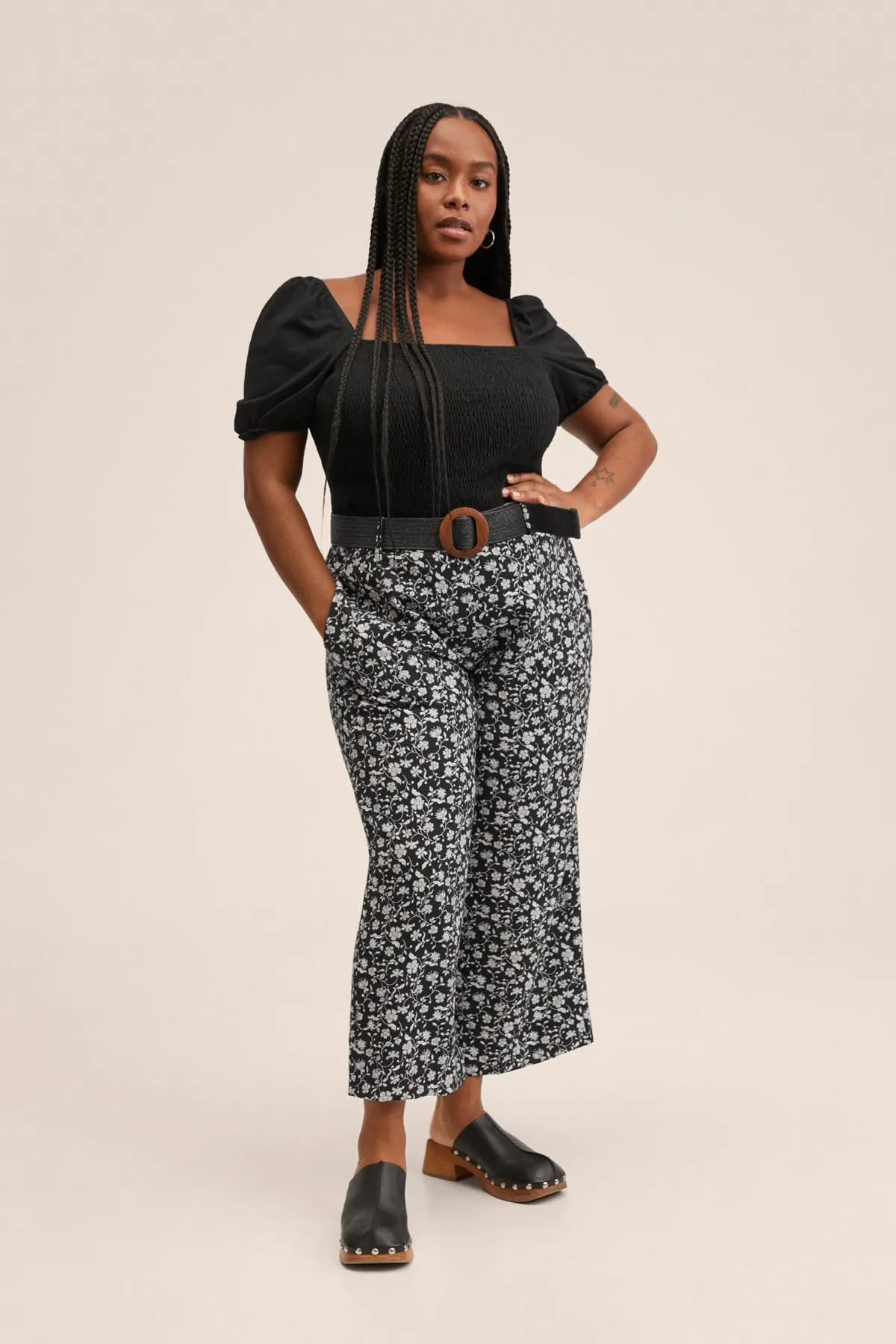 MANGO  27027117 Frau / Mädchen Schwarz