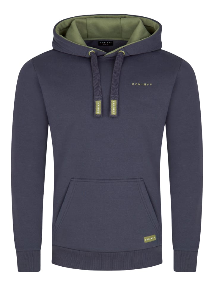 DENIMFY Pullover DFBenno in Blau günstig kaufen M
