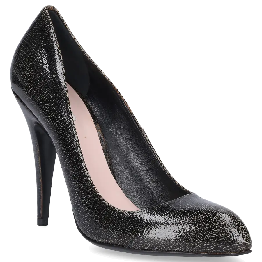 Miu Miu - High Heels Pumps Kalbsleder - schwarz