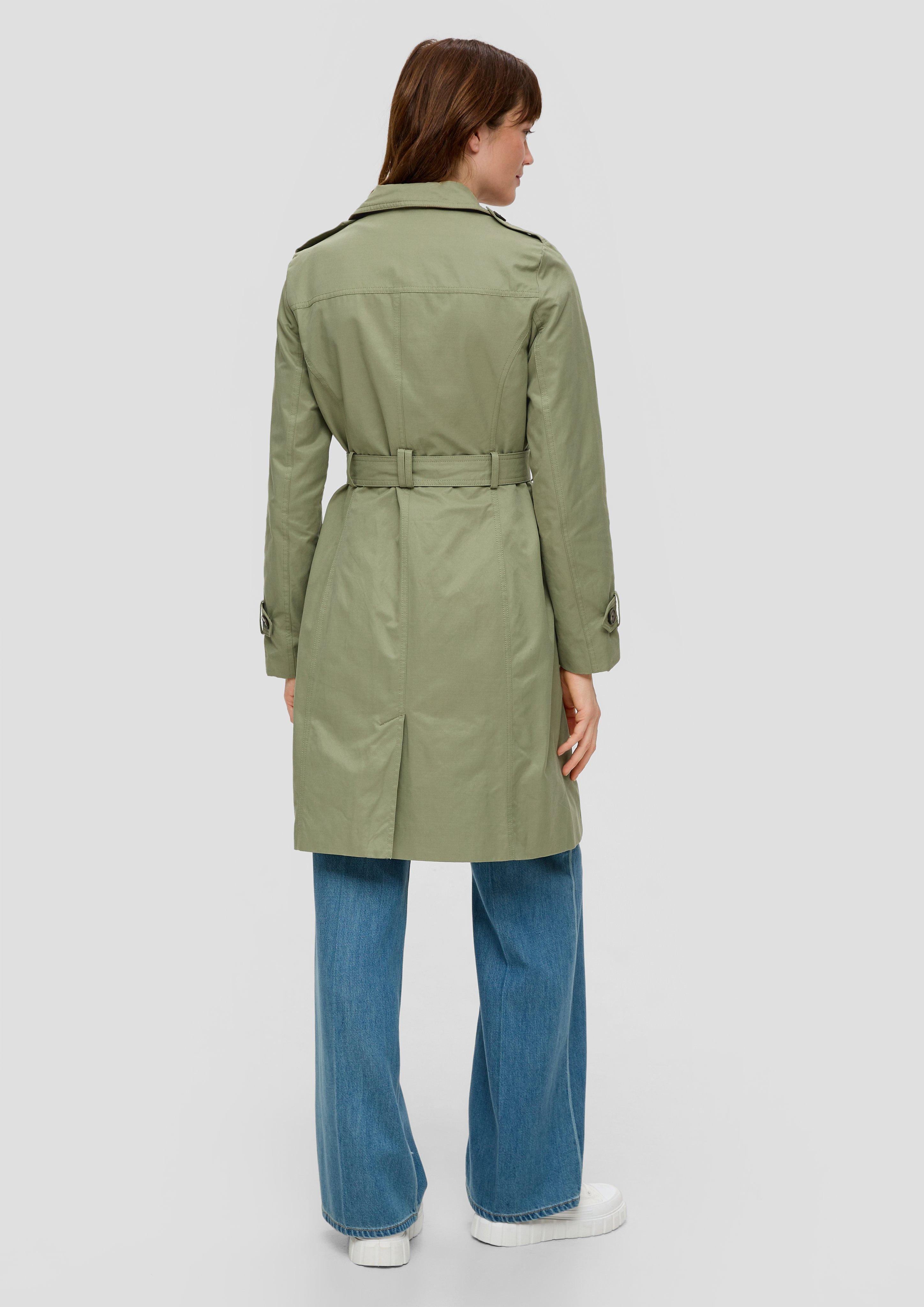 Trenchcoat mit Bindegürtel  2141421-7390