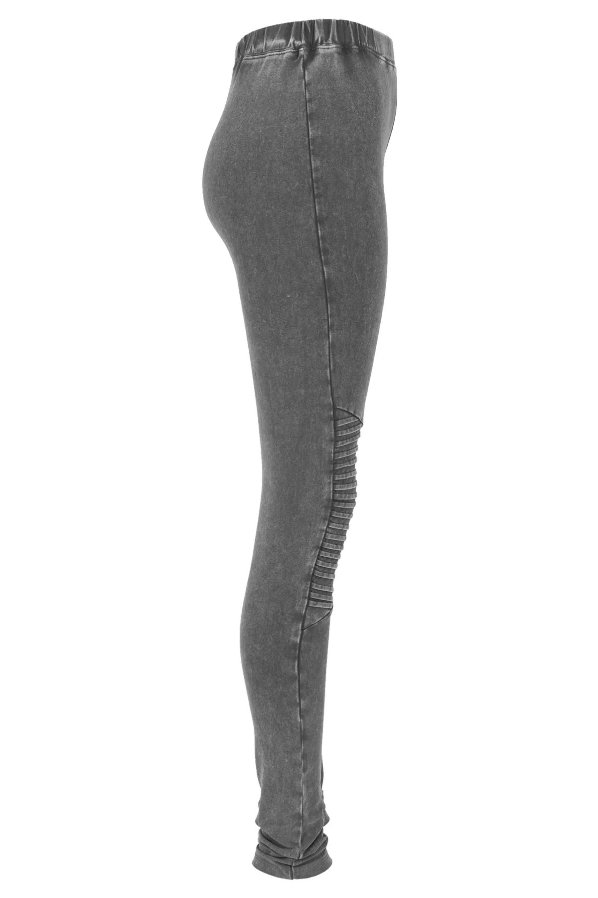 Urban Classics  Leggings - Grau - Mittlerer Bund