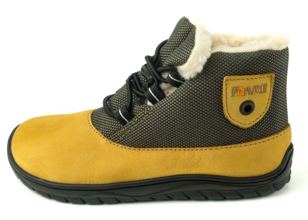 Fare Bare |vA ~ MidBoot Schnürer Winter + Tex ~ Gelb