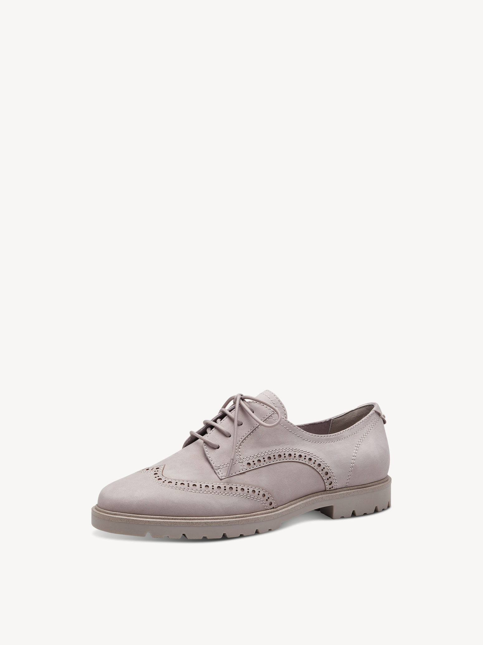Derbie en cuir - gris