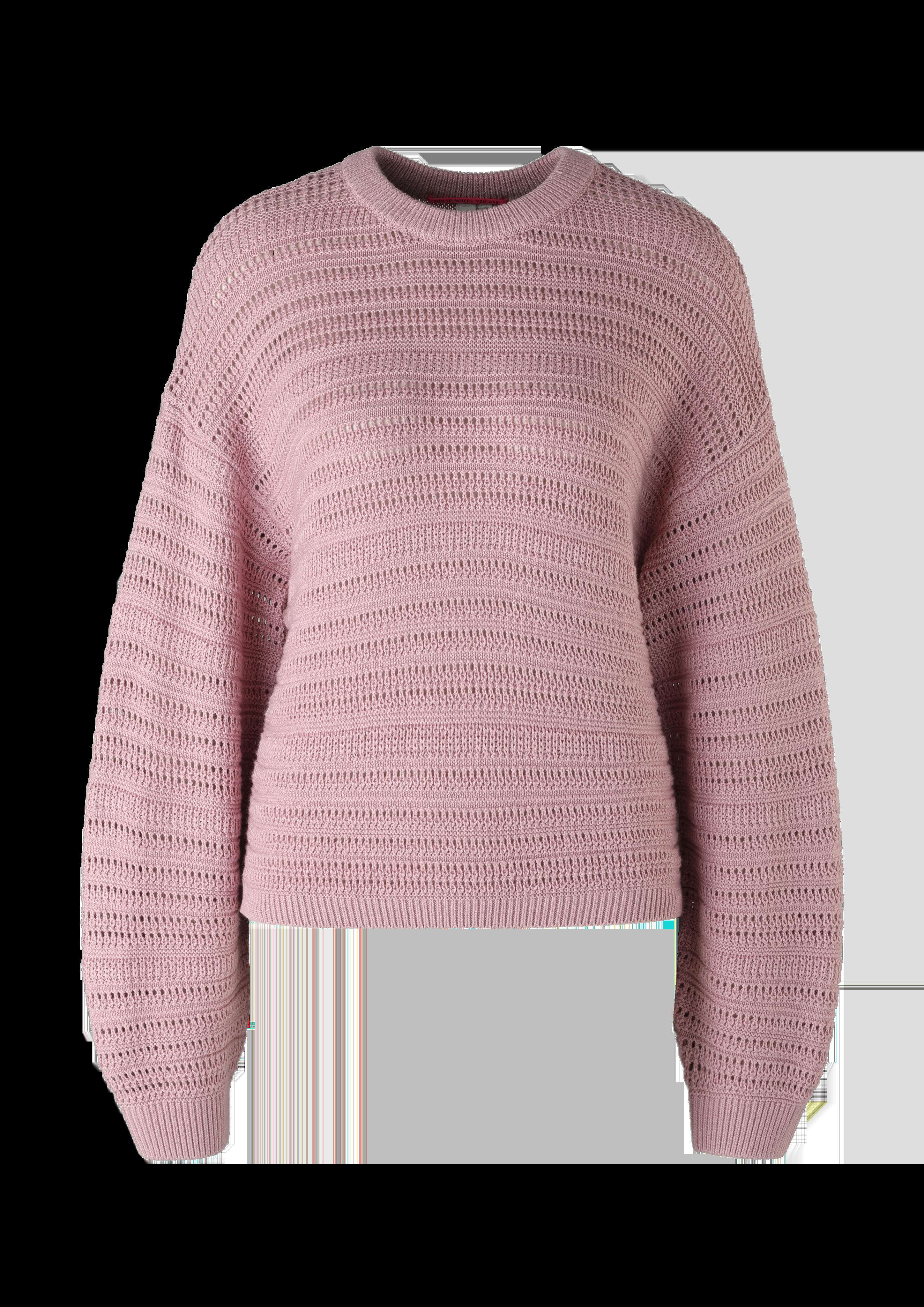 Strickpullover aus Baumwollmix  2119329-4311