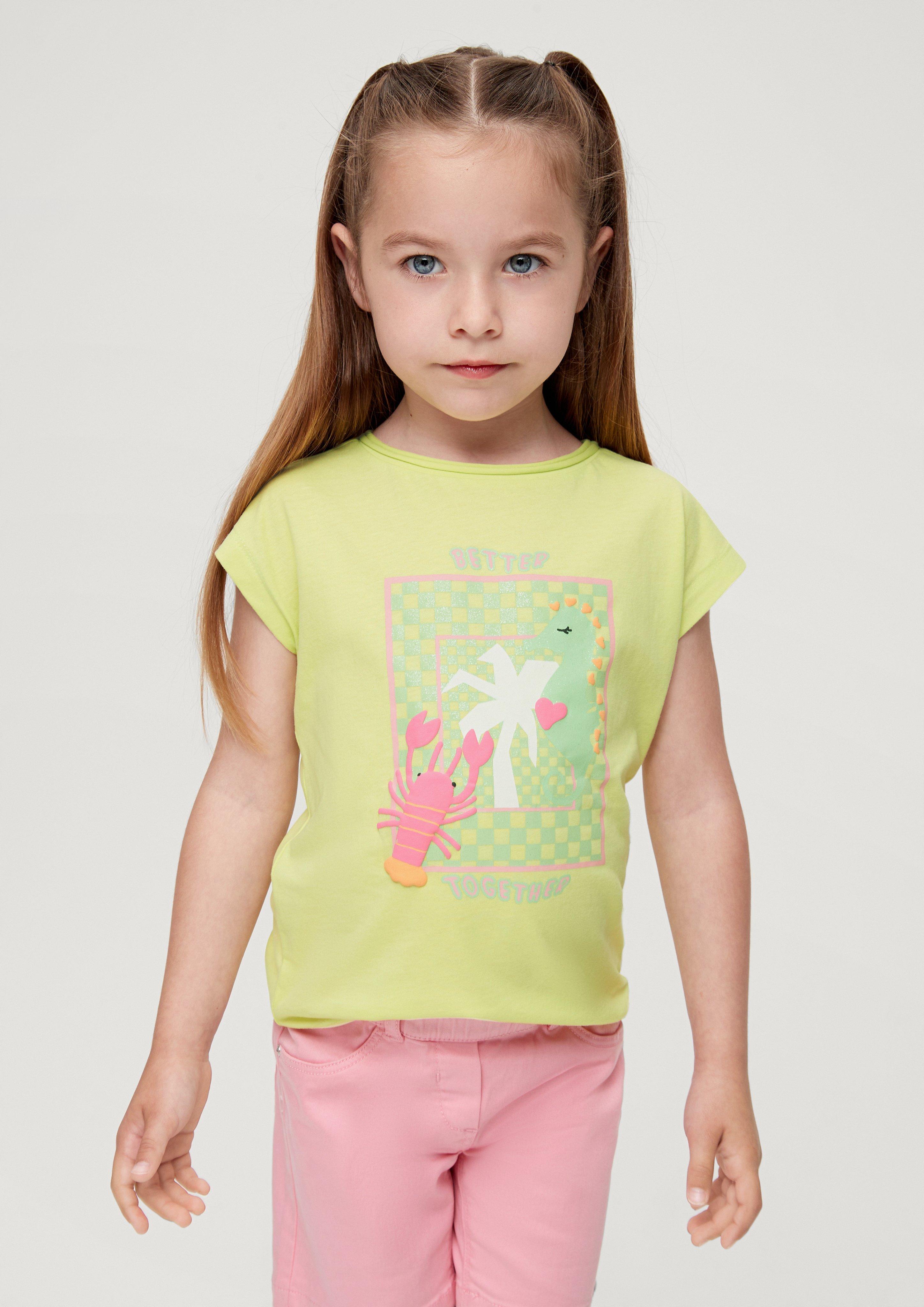 T-Shirt mit Frontprint  2130564-7016