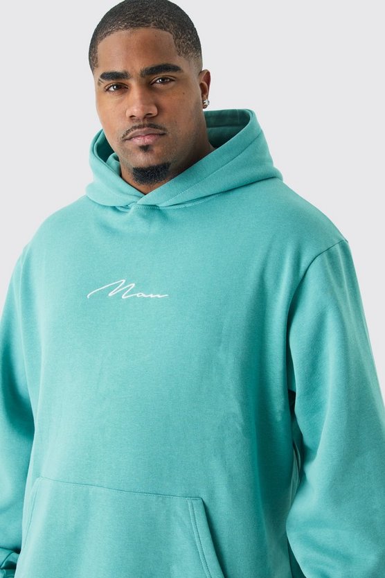Plus Basic Man Hoodie