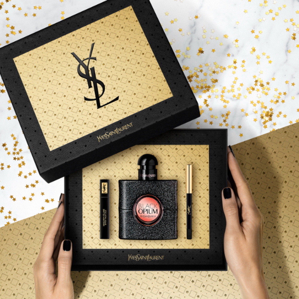 Yves Saint Laurent BLACK OPIUM EDP COFFRET Coffret Cadeau Parfum Femme