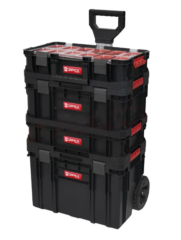 QBrick Z252597PG002 Two Tool Trolley 6-piece