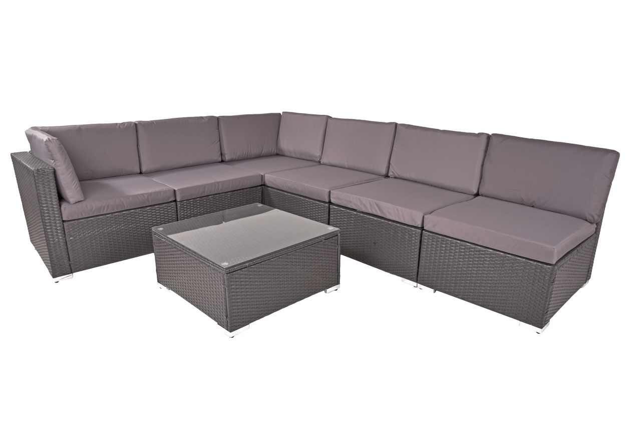 Garden Pleasure Sitzgruppe SANSIBAR, 7-teilig