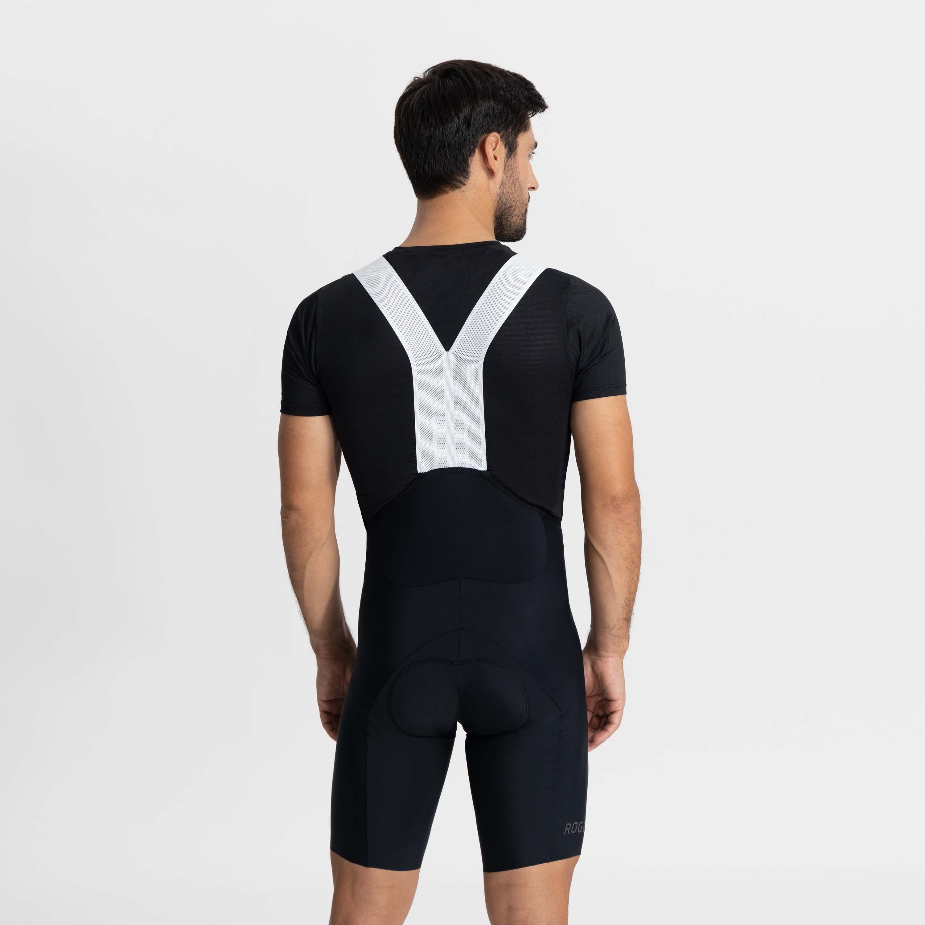 Rogelli Prime 2.0 Schwarz Herren Radhose Kurz Mit Träger