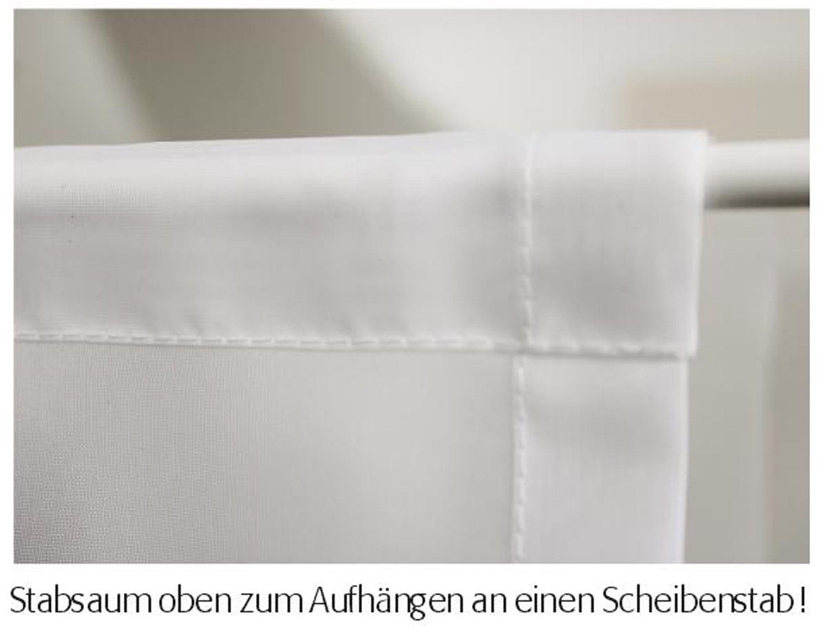 Scheibengardine Weihnachten in blau two - spitzer Scheibenhänger, gardinen-for-life