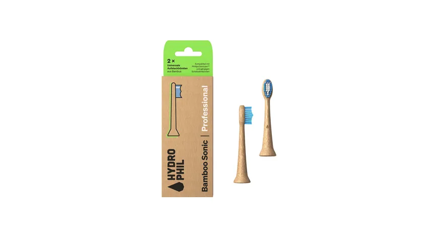 HYDROPHIL Bamboo Sonic Professional Aufsteckbürste