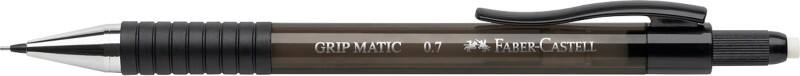 Faber-Castell Grip Druckbleistift 0,7 mm B Schwarz 1377