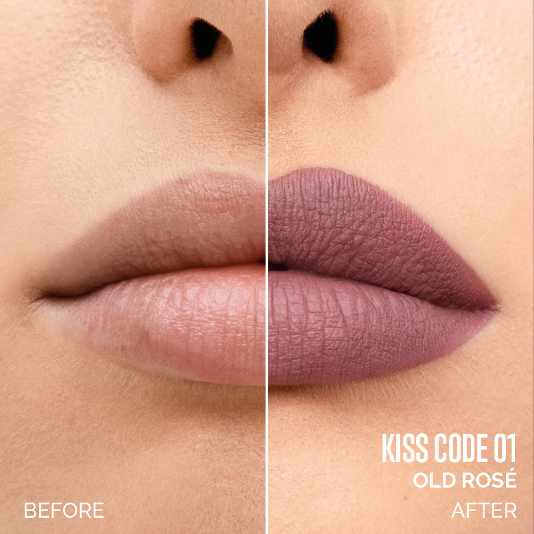 Rouge à lèvres KISS CODE Lips, Rouge à lèvres mat