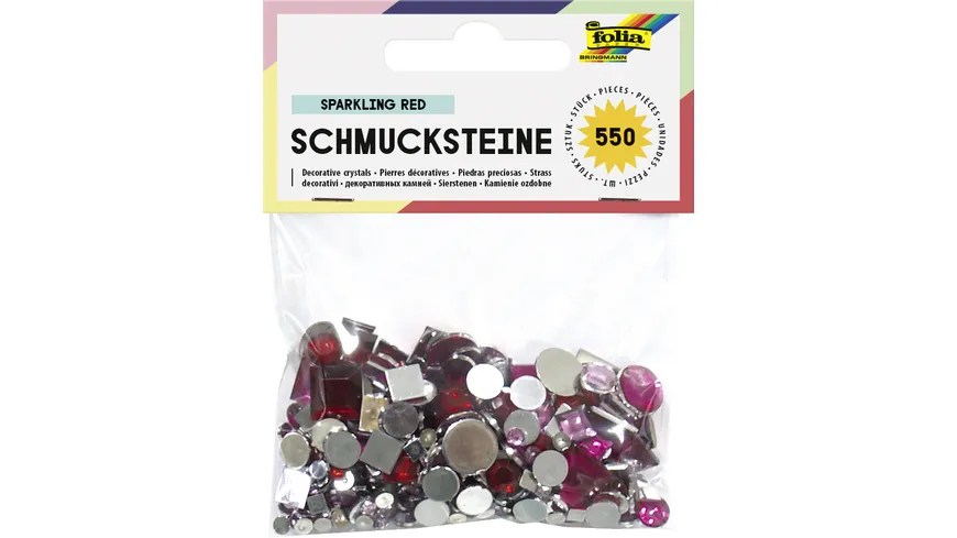 folia Schmucksteine Sweetheart rot
