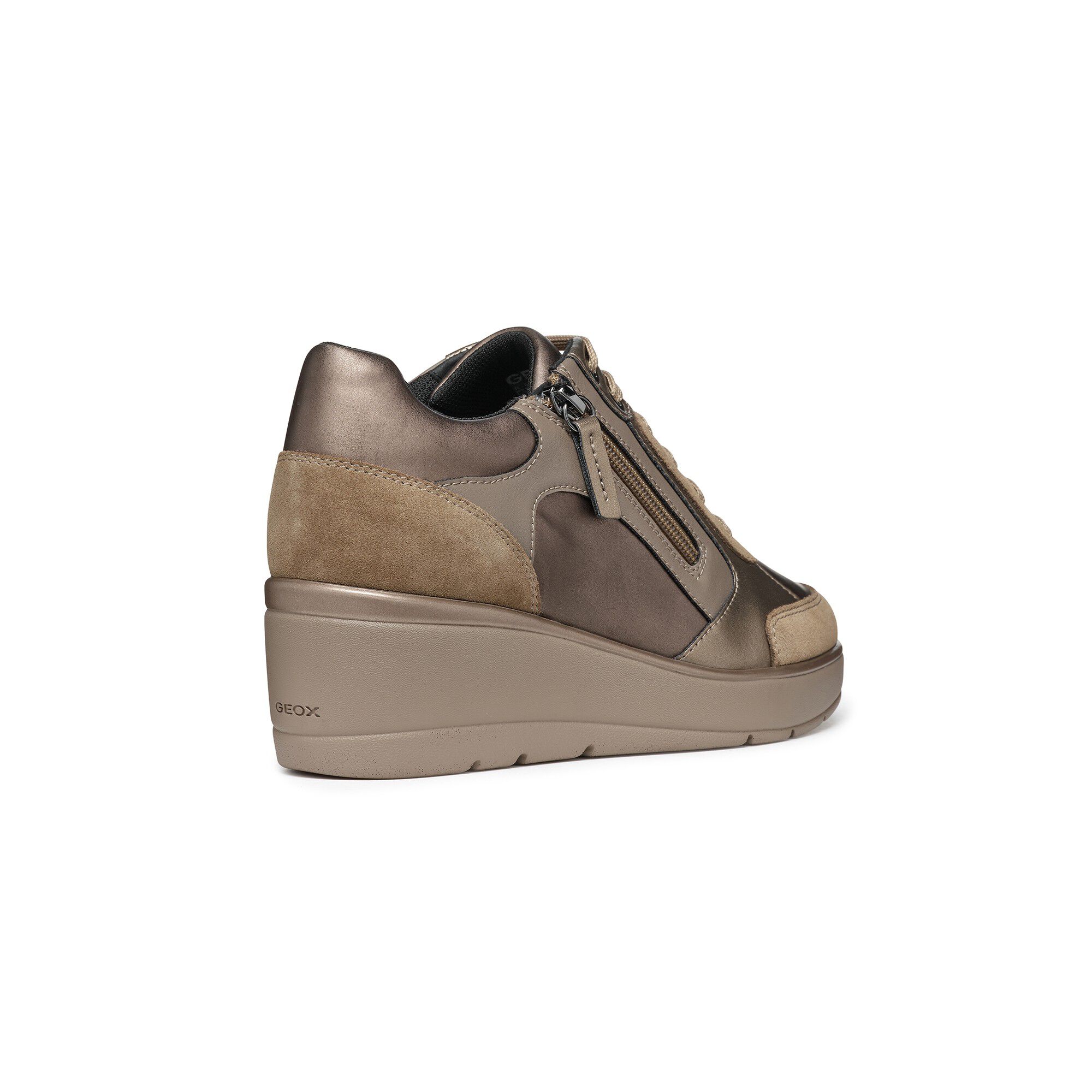 Baskets compensées Ilde dessus cuir synthétique