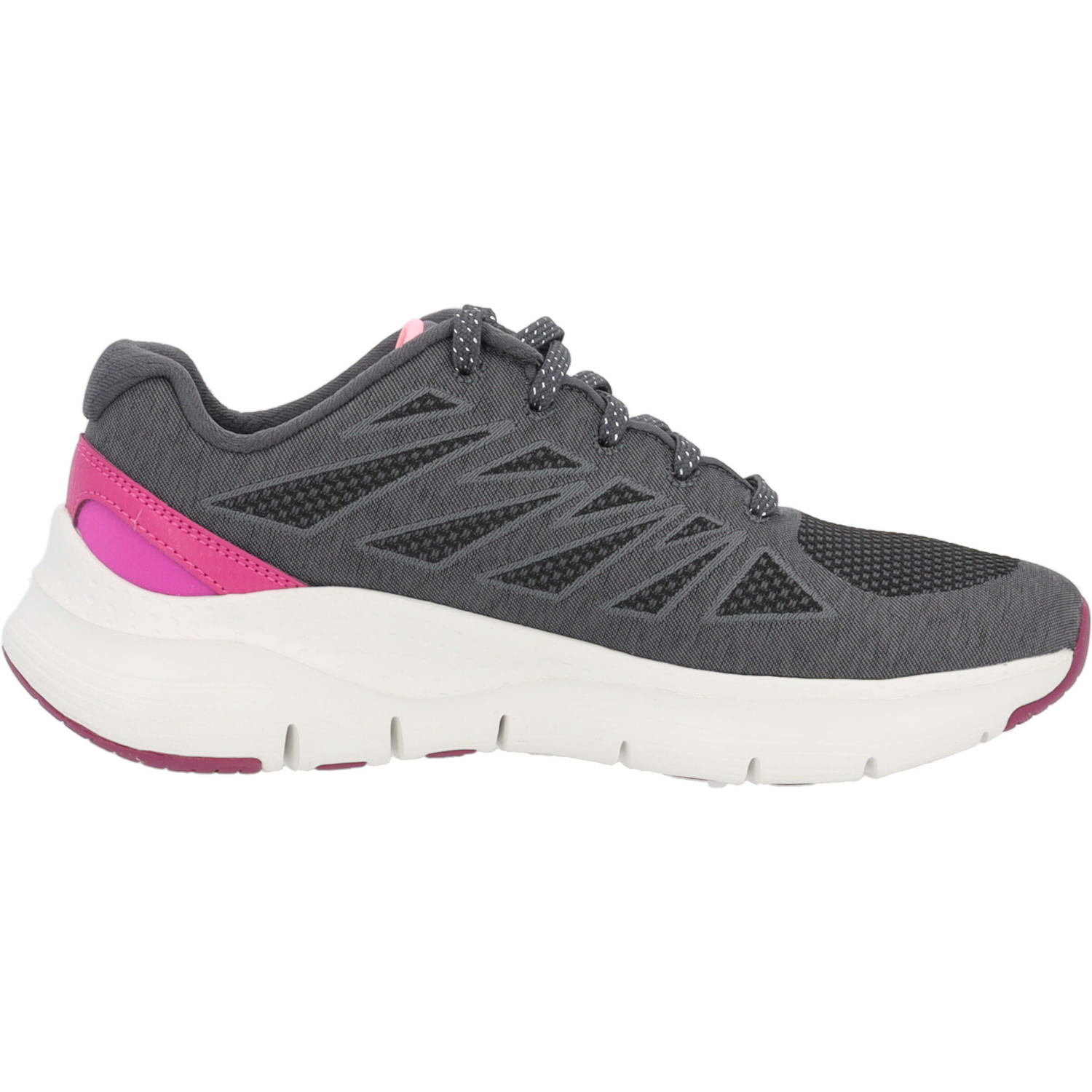Skechers 149411, Sneakers, Damen, Grau (Charcoal Pink)