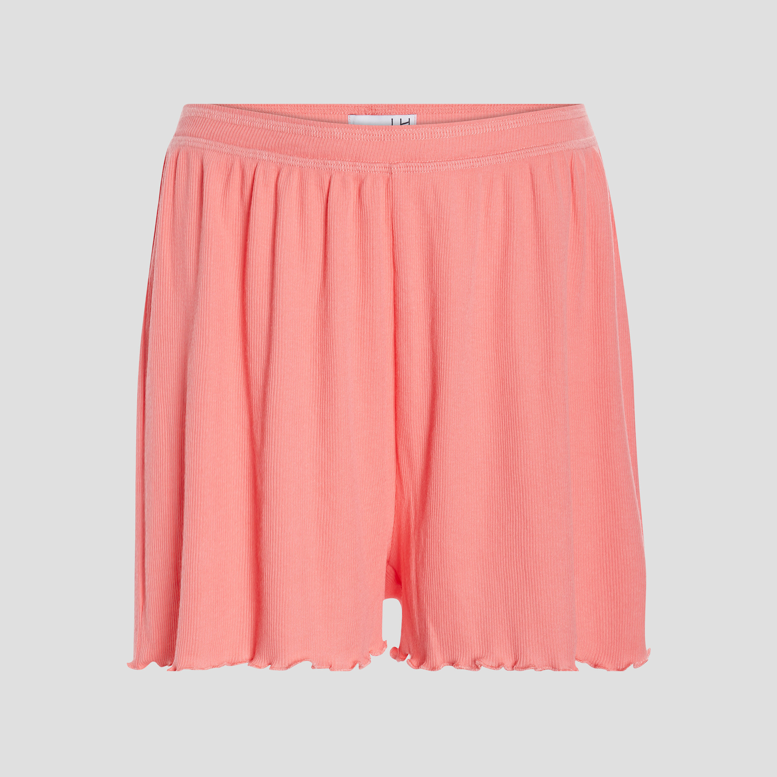 Bas de pyjama short orange corail femme | La Halle