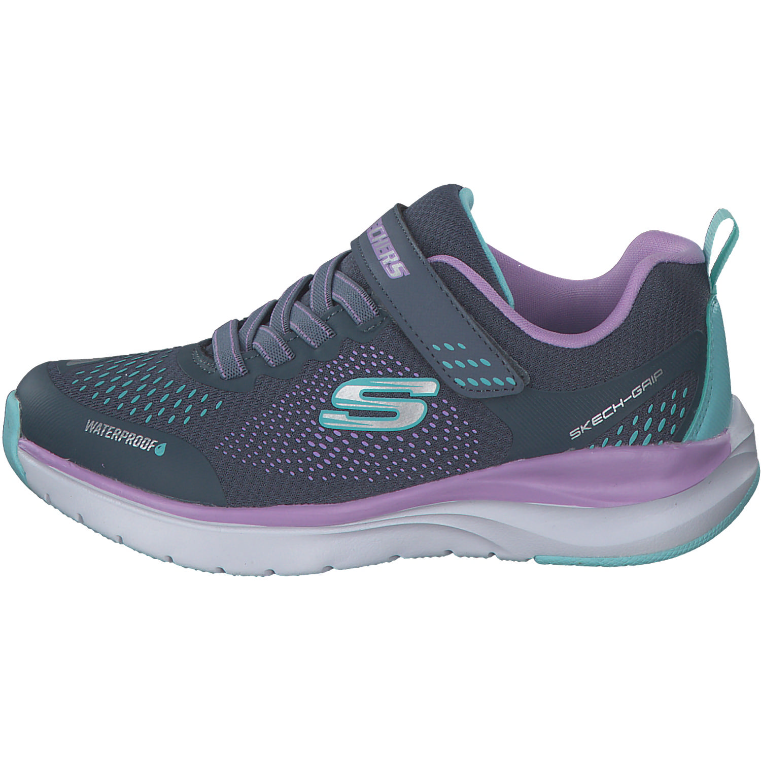 Skechers 302393L, Sneakers Low, Kinder, Grau