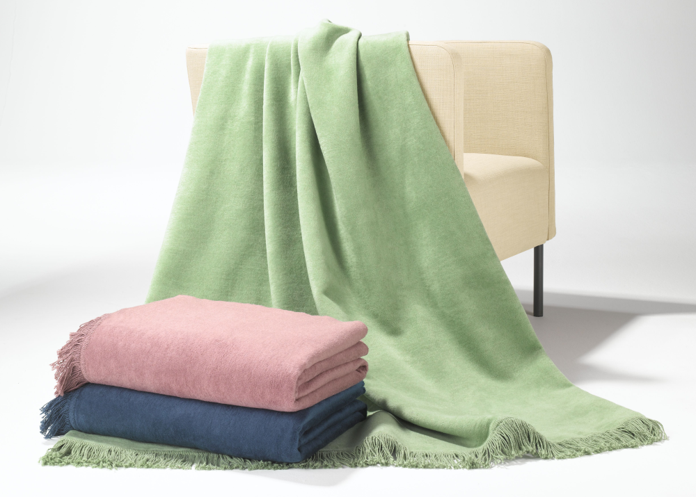 Fransen Plaid sektfarben