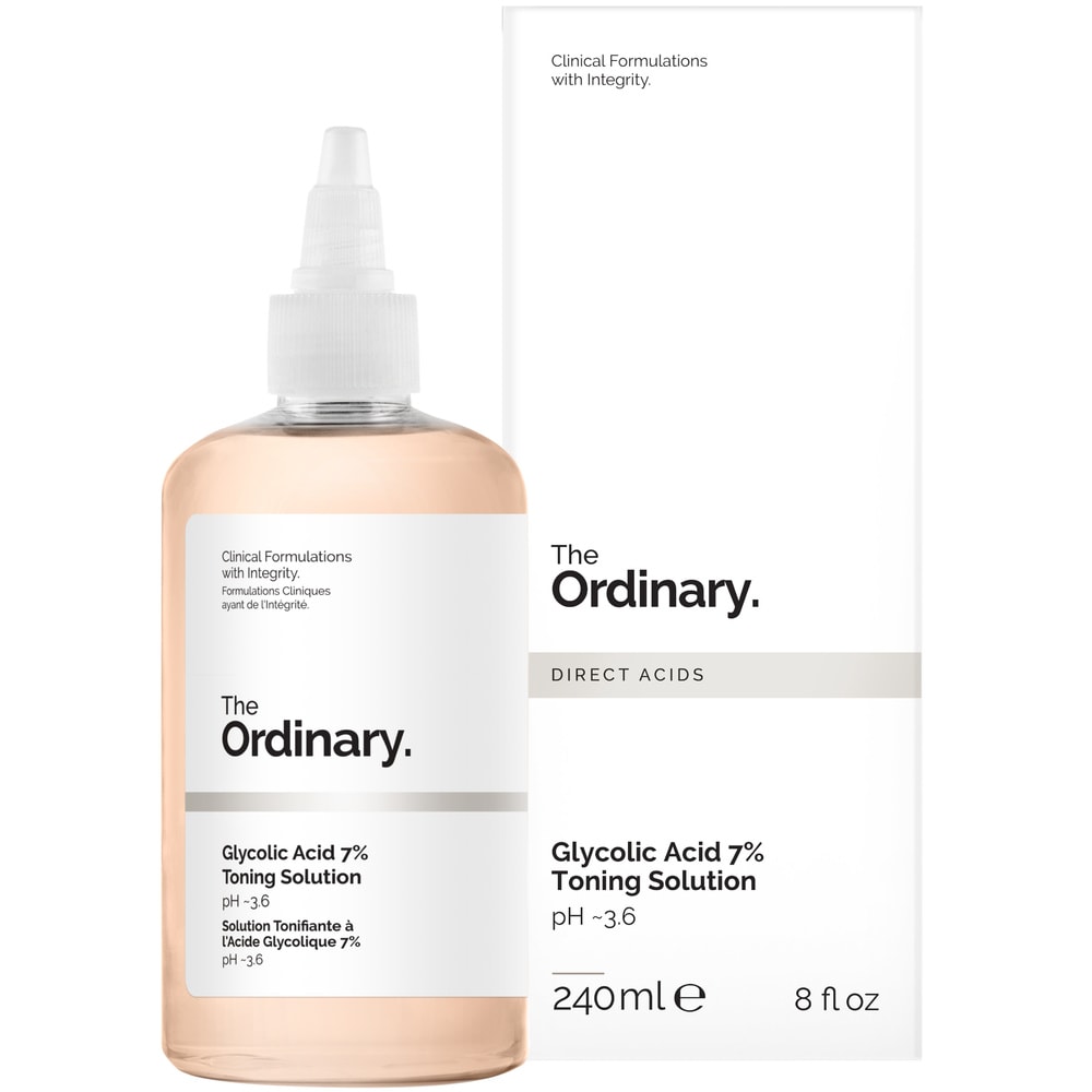 The Ordinary Solution Tonifiante à l'Acide Glycolique  7% Lotion Acide Direct