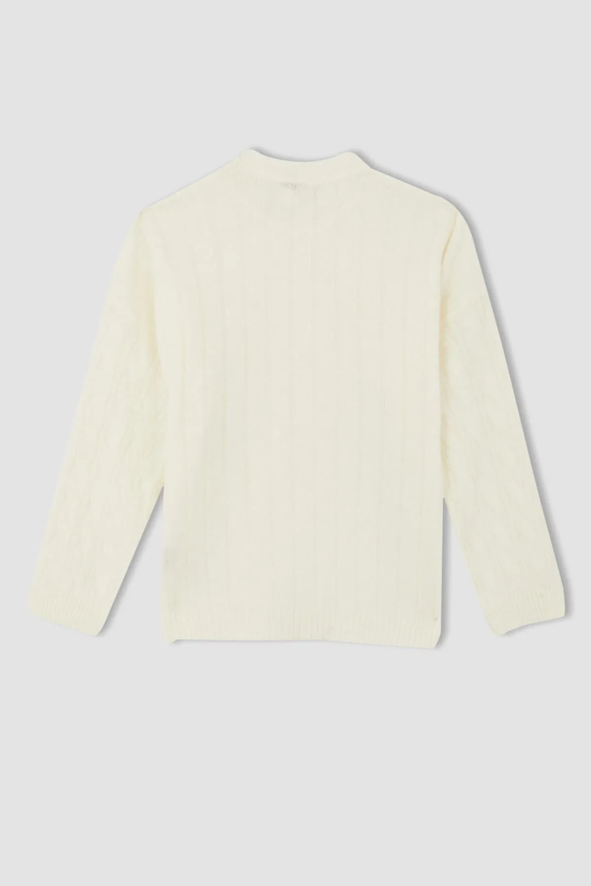 DeFacto  Pullover mit Rundhalsausschnitt in Oversize-Passform