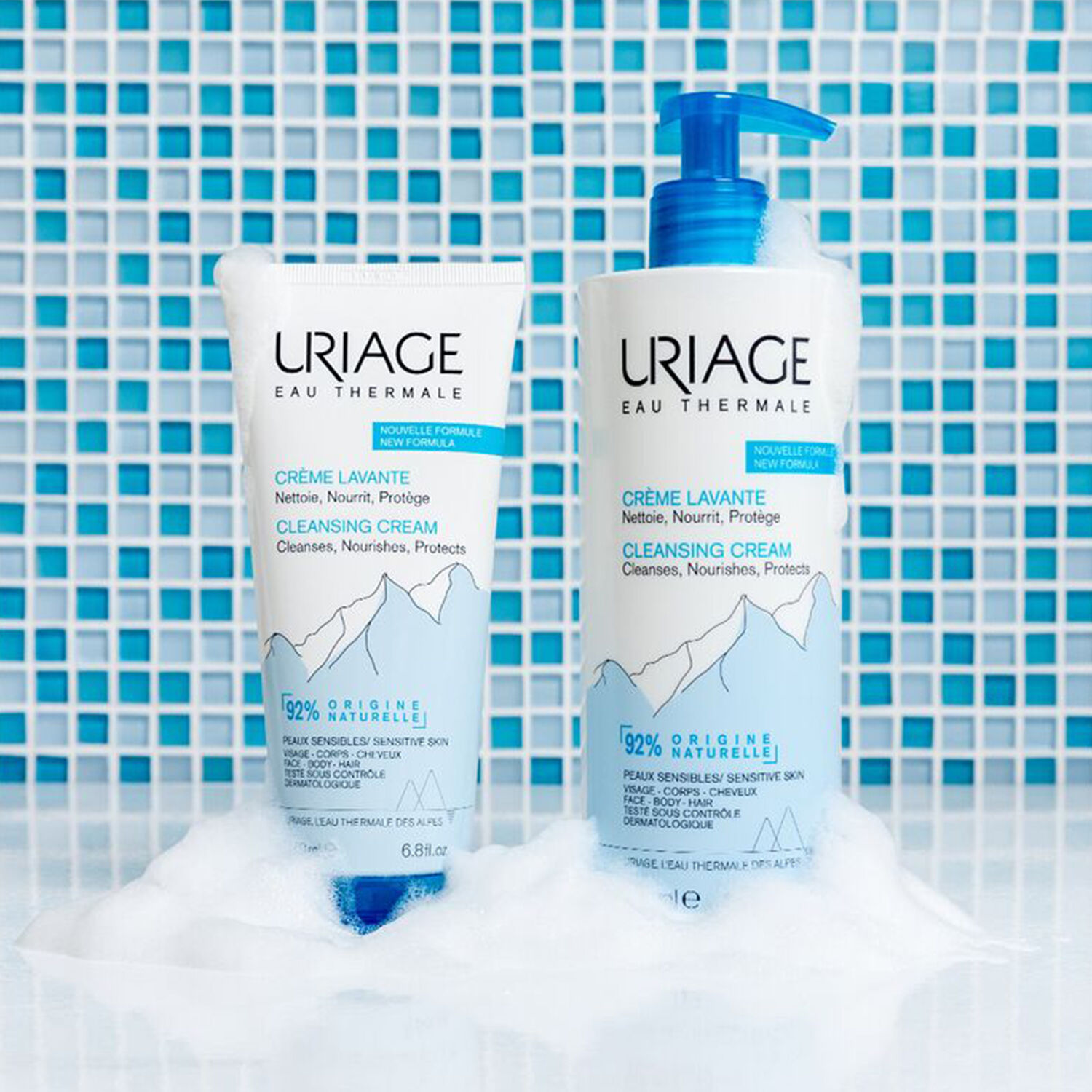 Uriage Crème Lavante Nettoie, Nourrie, Protège