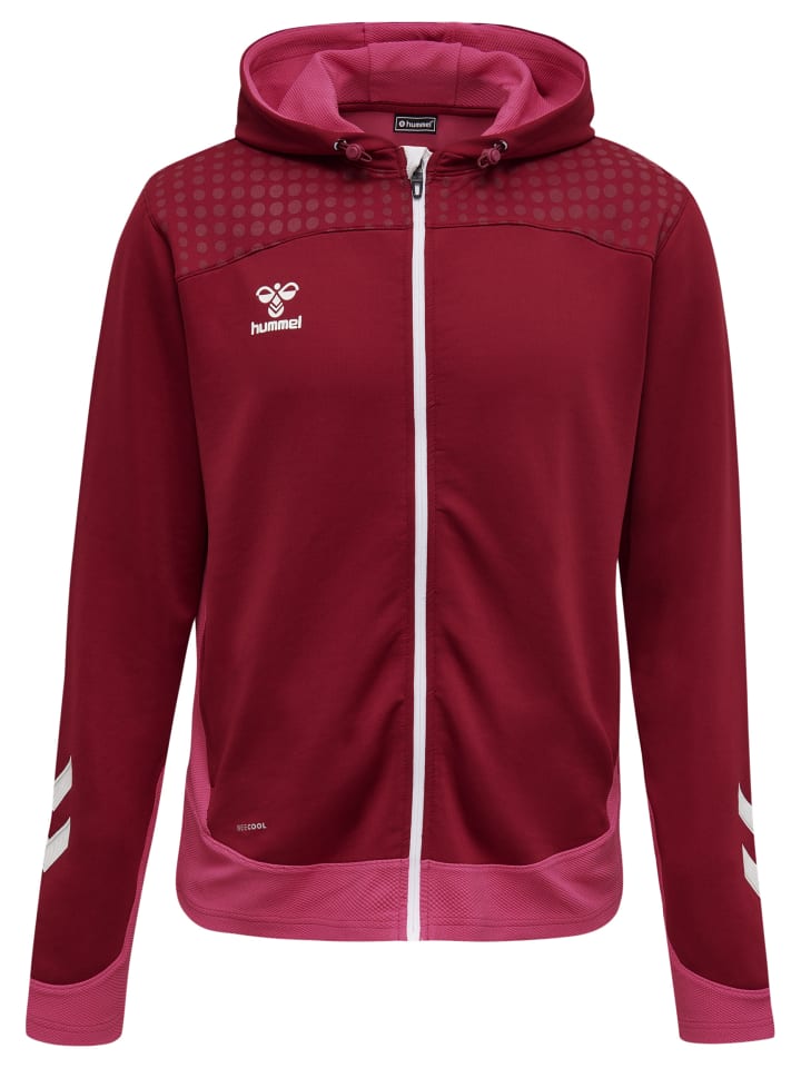 Hummel Hummel Reißverschluss Kapuzenpullover Hmllead Herren in BIKING RED günstig kaufen