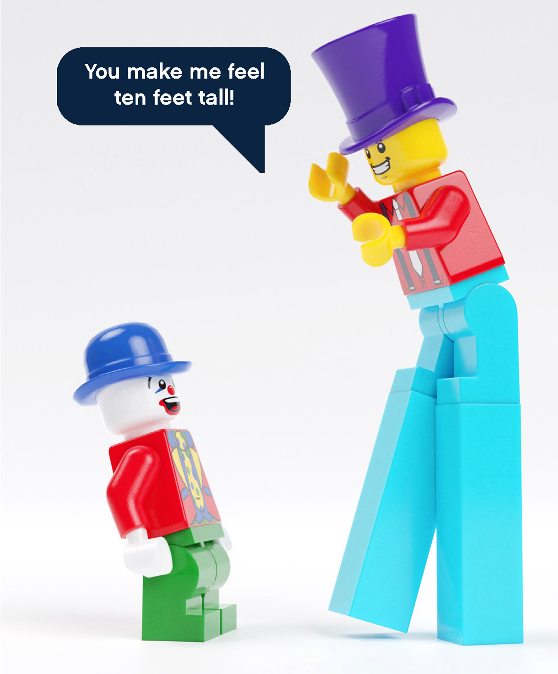 LEGO® Minifigur-Karten: 20 Grußkarten mit Kuverts 5007178