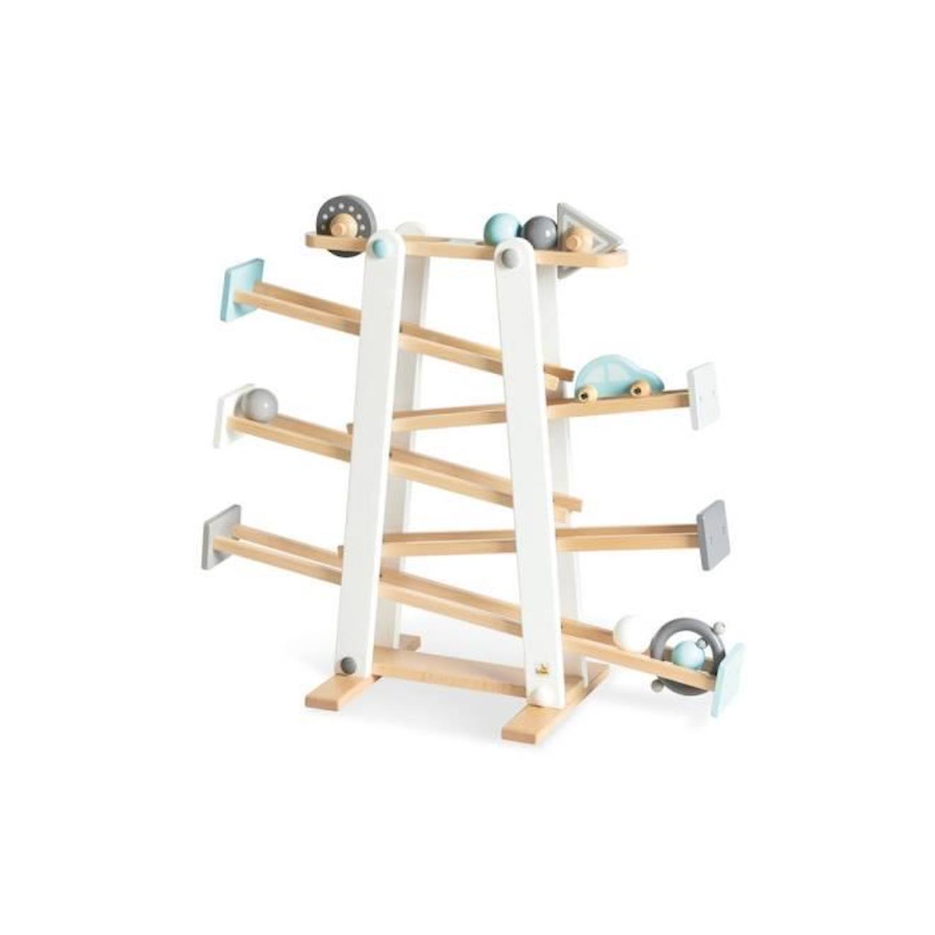 Jouet d'activité Pinolino modèle piste de billes kuno blanc