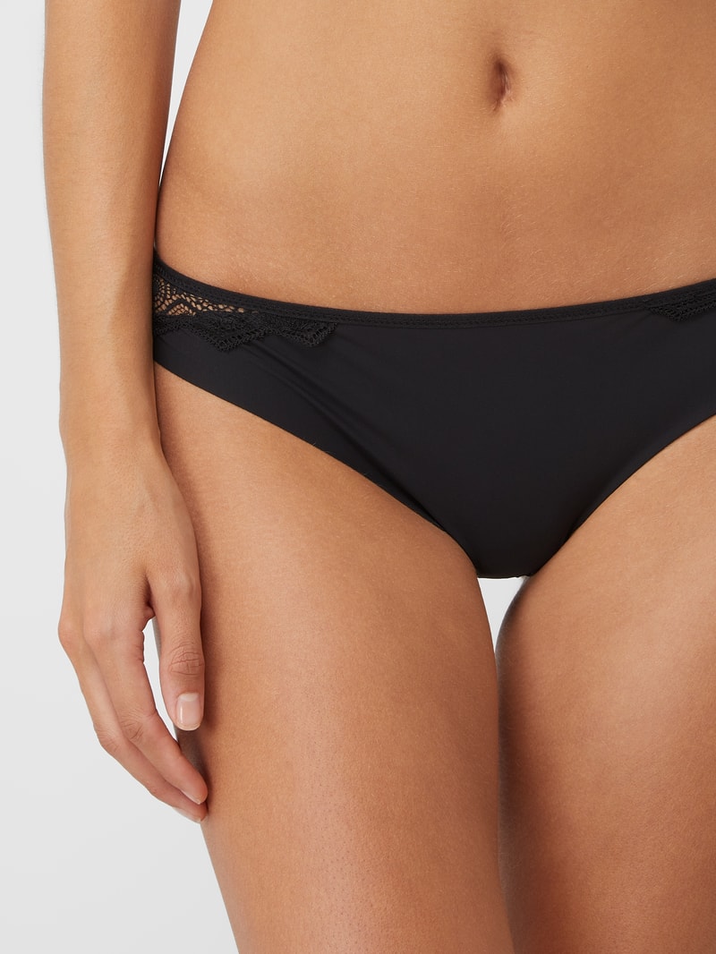 Tanga aus Mikrofaser Modell 'Georgia' in schwarz