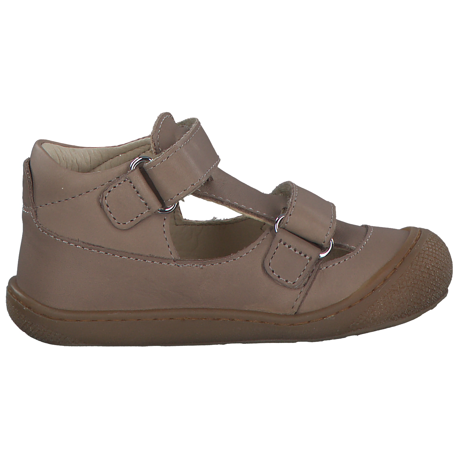 Naturino Puffy 2013359, Lauflernschuhe, Kinder, Taupe