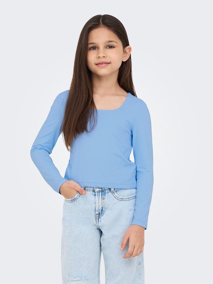 KIDS ONLY Longsleeve in Hellblau günstig kaufen