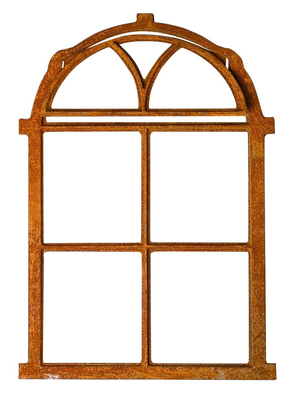 Aubaho Fenster Nostalgie Stallfenster 54x77cm Klappe Eisenfenster Rahmen rostig Antik