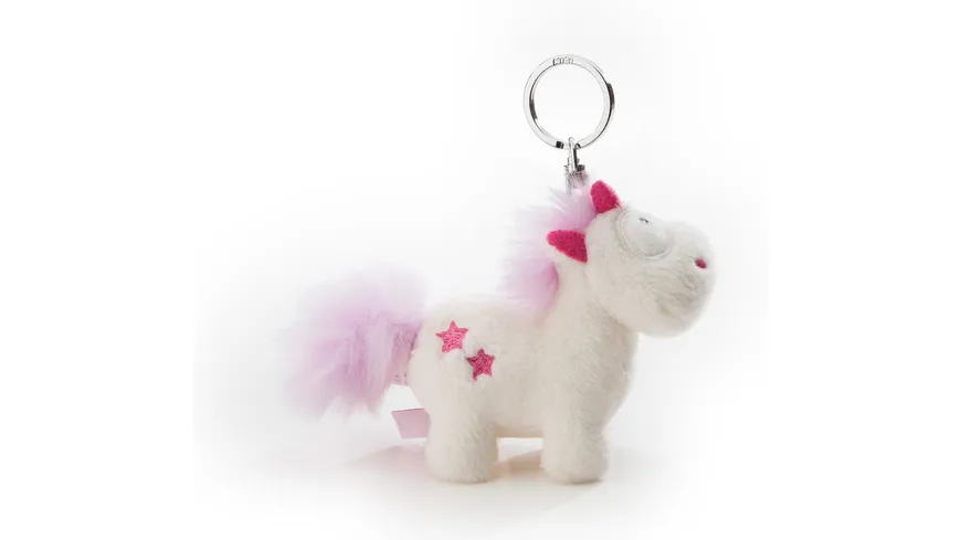 NICI Schlüsselanhänger Einhorn weiß/Pink Theodor & Friends 10cm
