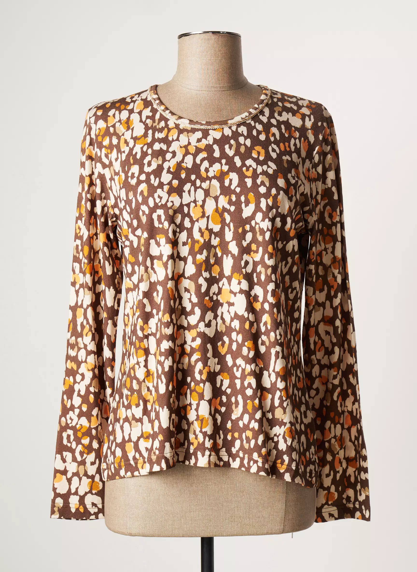 Griffon Tshirts Femme couleur marron