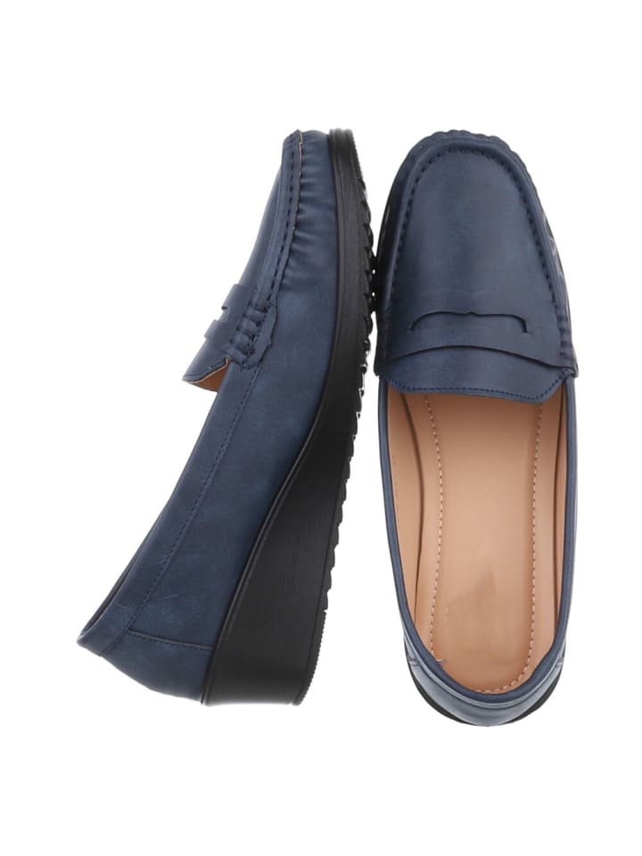 Ital-Design Halbschuh in Blau günstig kaufen