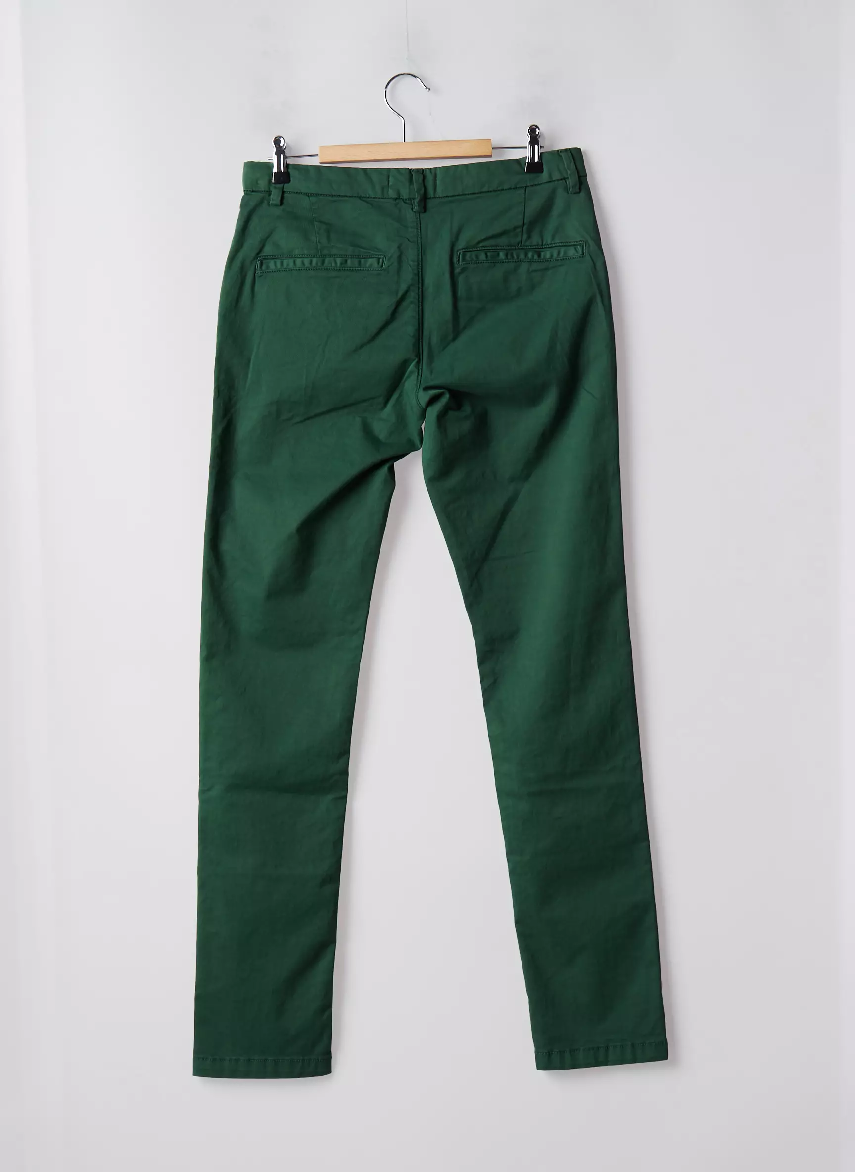 Ikks Pantalons Chino Femme couleur vert