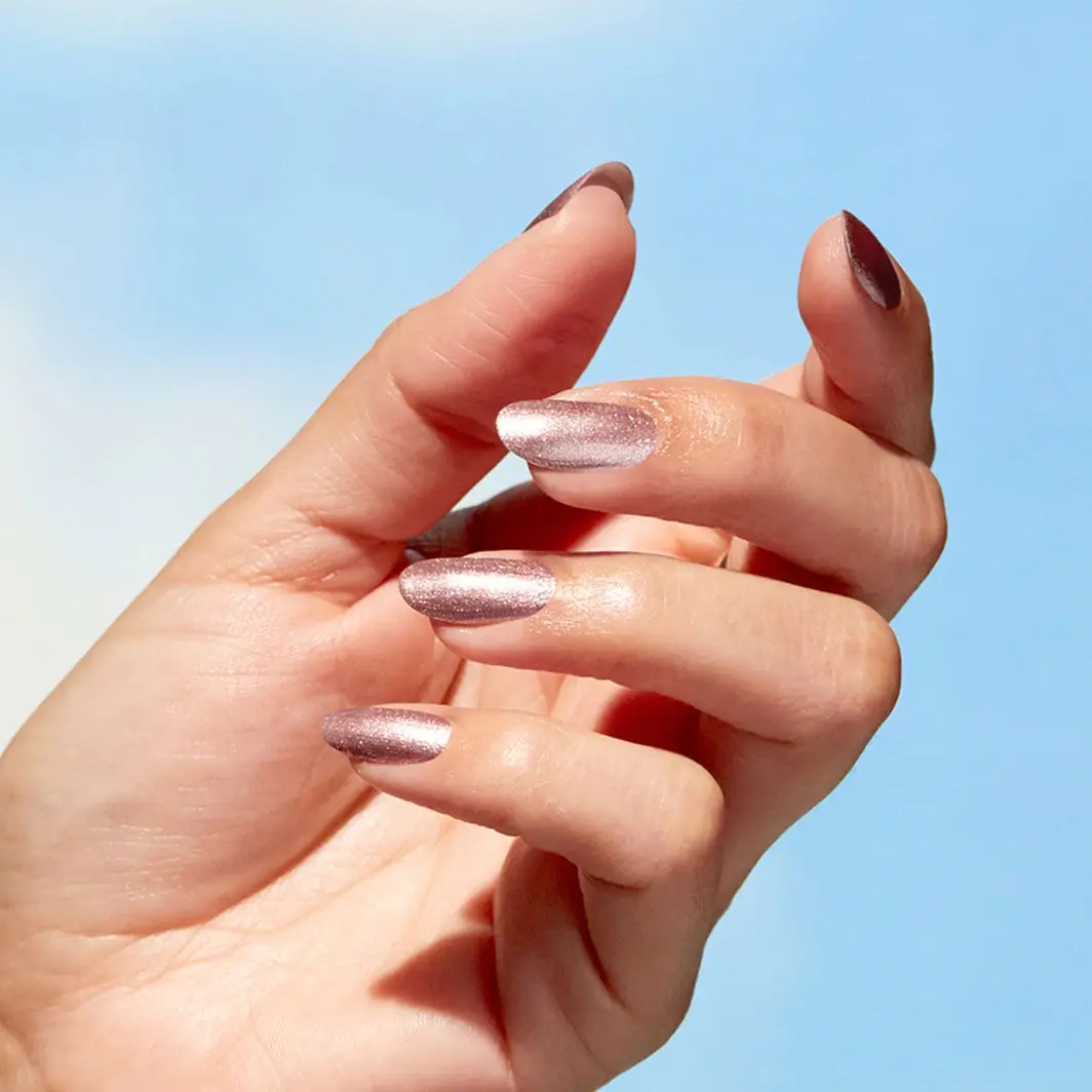 Opi Nature Strong Nail Polish Intensions Are Rose Gold 15ml