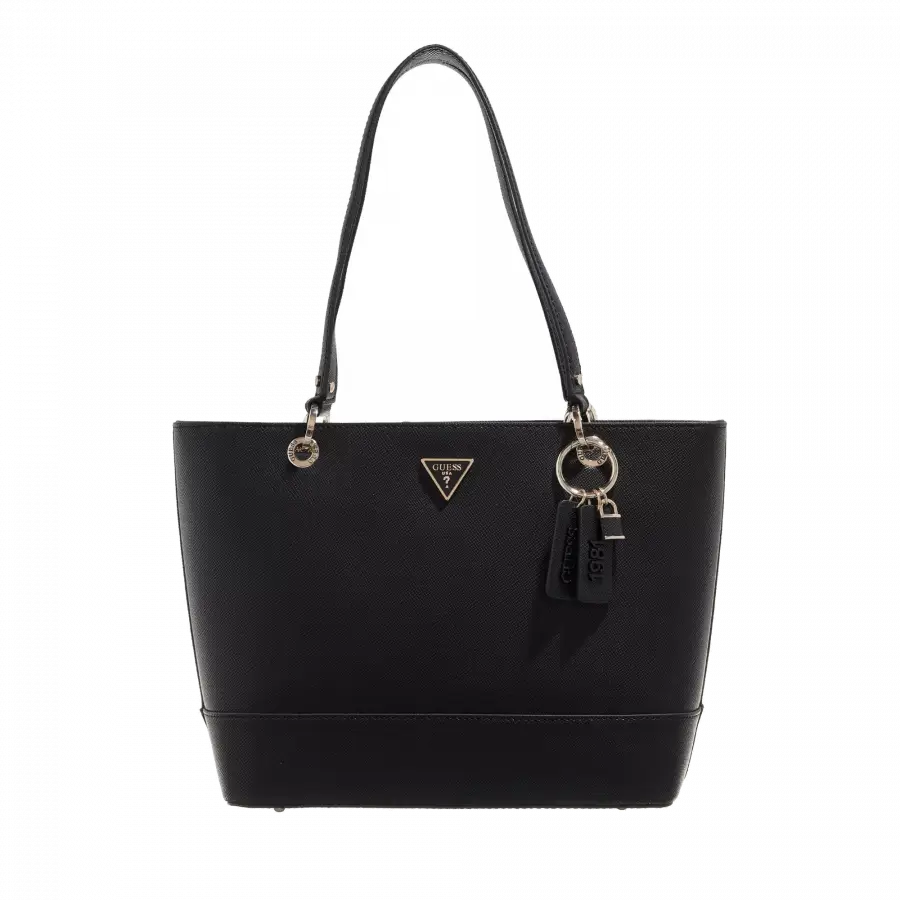 Guess - Guess Handle Bags Textil Black - schwarz