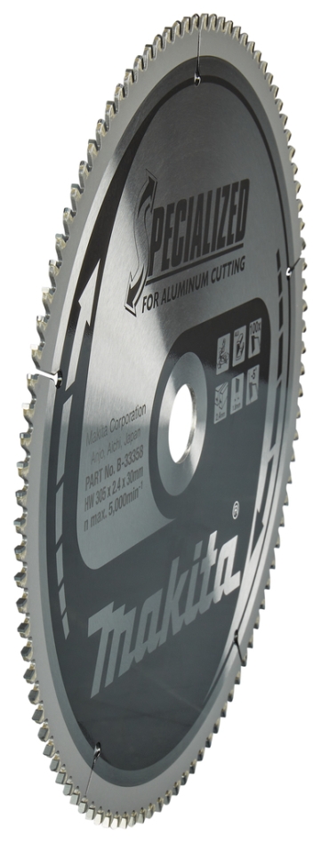 Makita Tillbehör B-33358 HM Sågblad Spec. Aluminium 305 x 30 x 100T