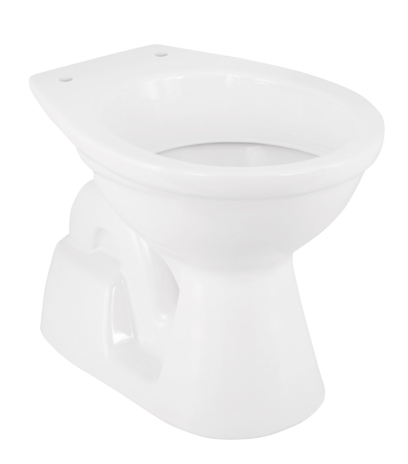 aquaSu Tiefspül-WC, Bodenstehend, Abgang Senkrecht, Stand-WC, Weiß, Tiefspüler, Abgang innen senkrecht, 550710