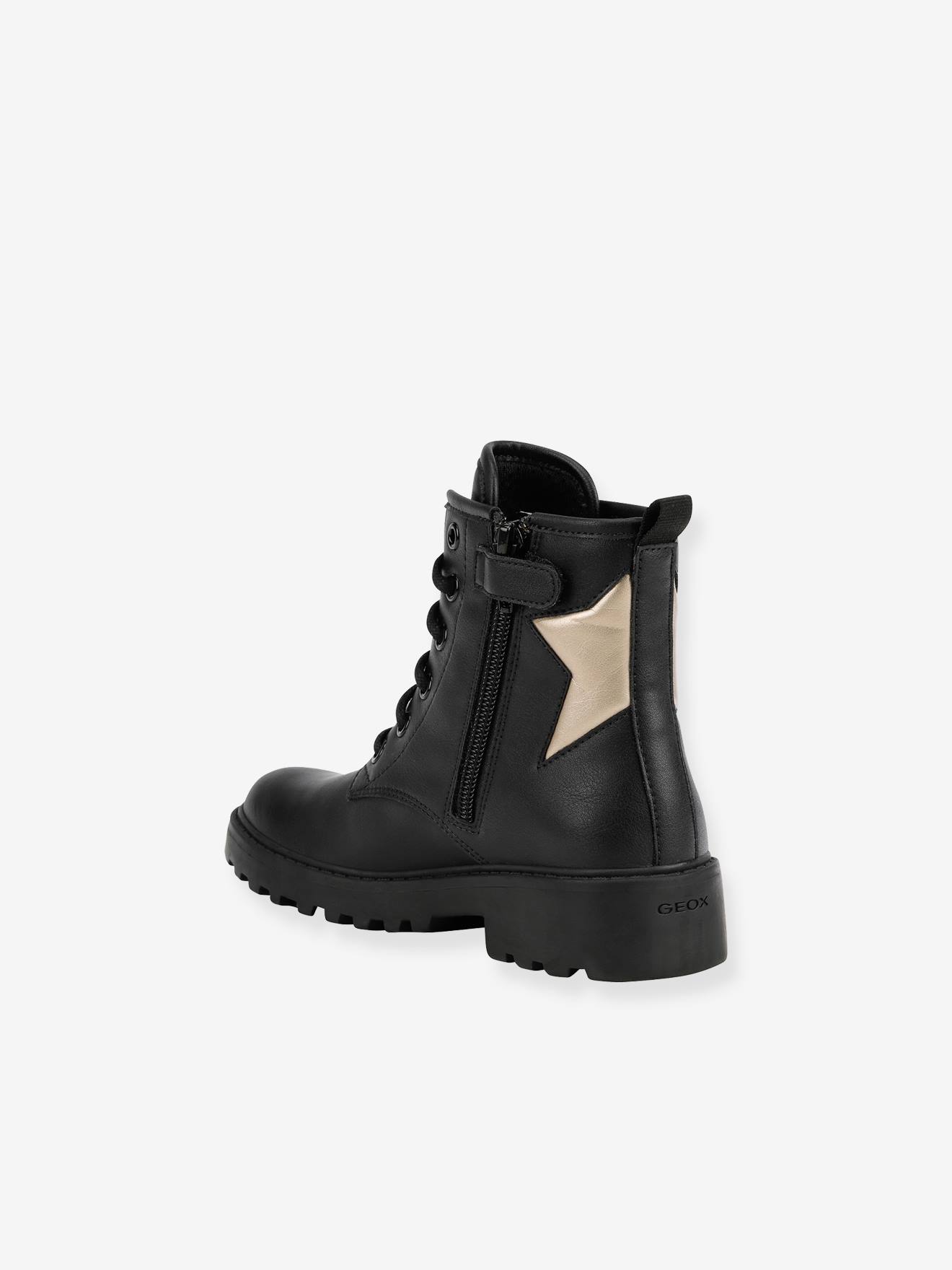 Geox Kinder Schnürboots J Casey Girl GEOX - schwarz
