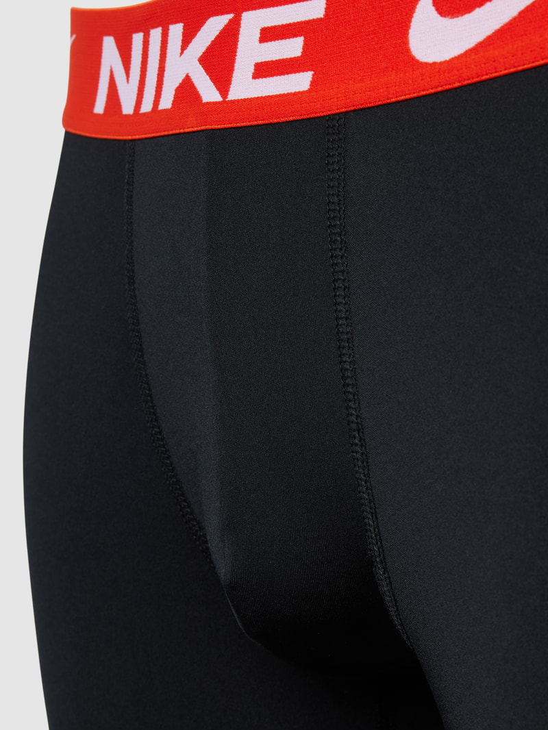 Boxershorts mit elastischem Logo-Bund im 3er-Pack in schwarz